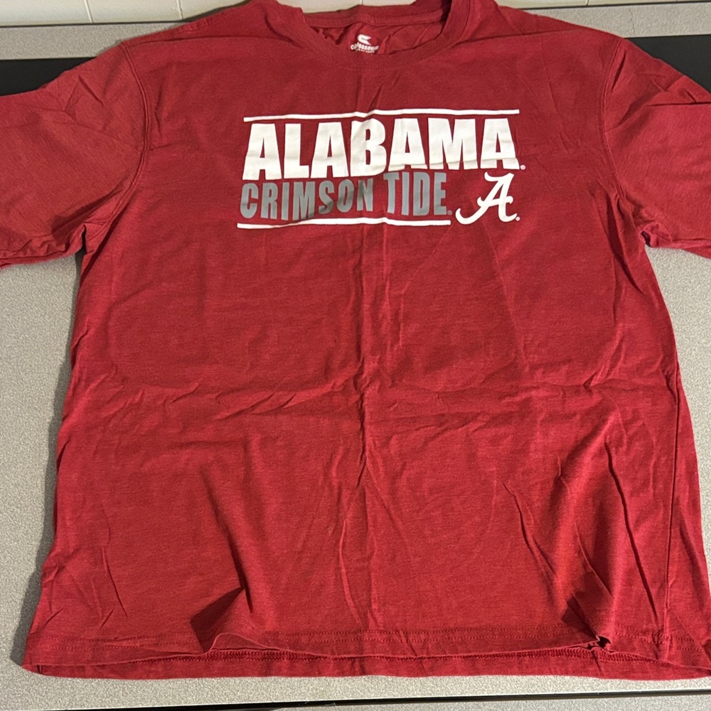 Colosseum Alabama Crimson Tide Red Tee XXL FOOTBALL College NCAA